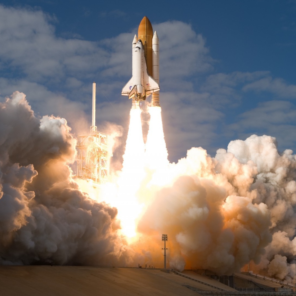 Старт шаттла 