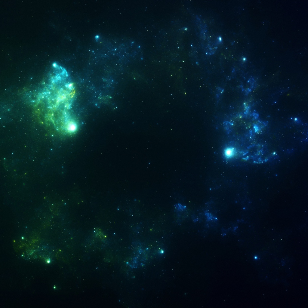 Звездное скопление и туманность