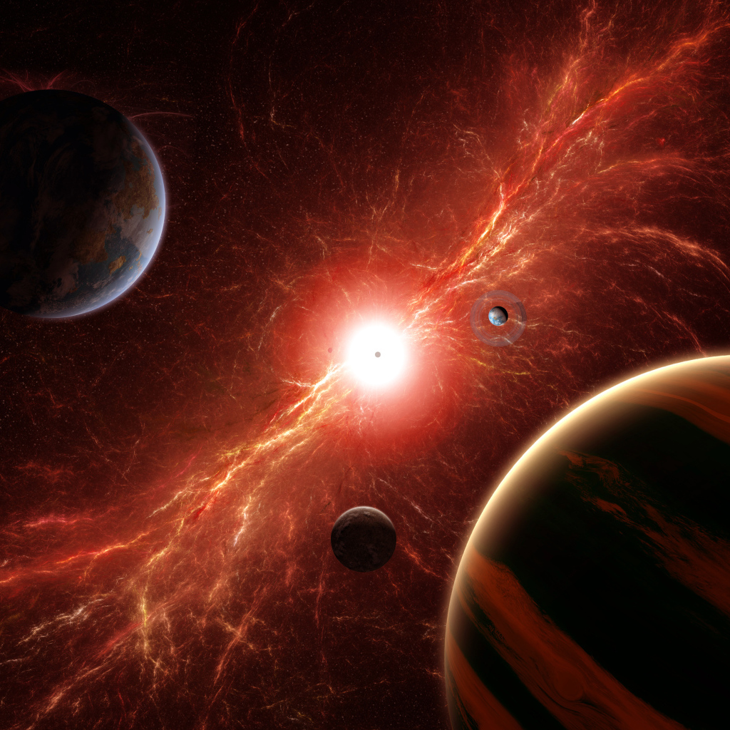 Вспышка в космосе