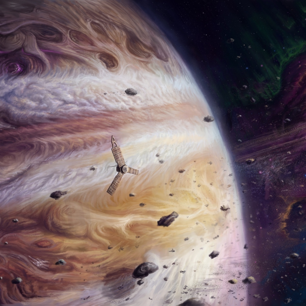 Гигантская планета Юпитер