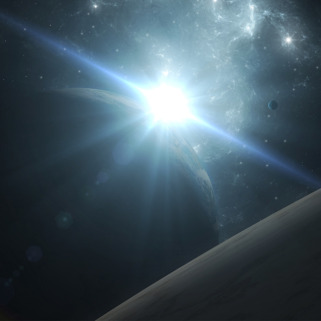 Свет звезды и планеты