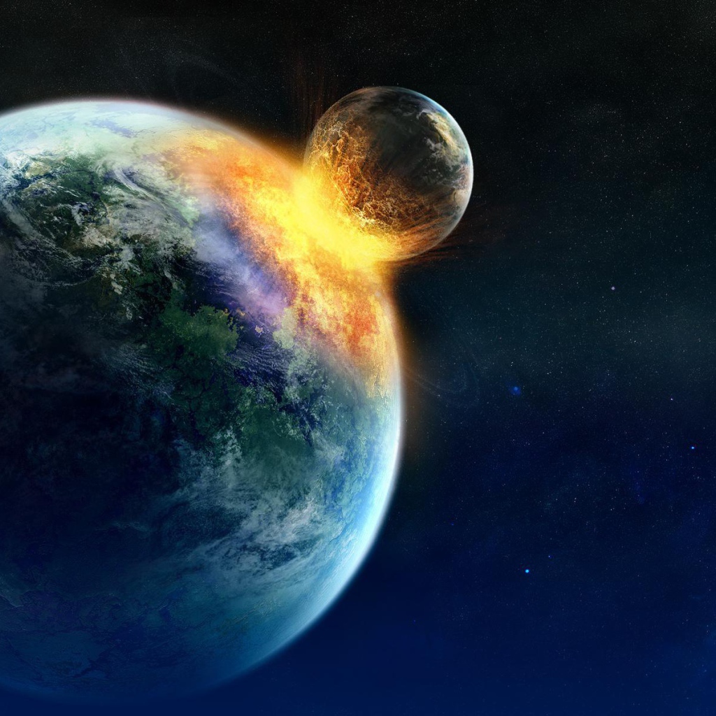 Столкнулись две планеты