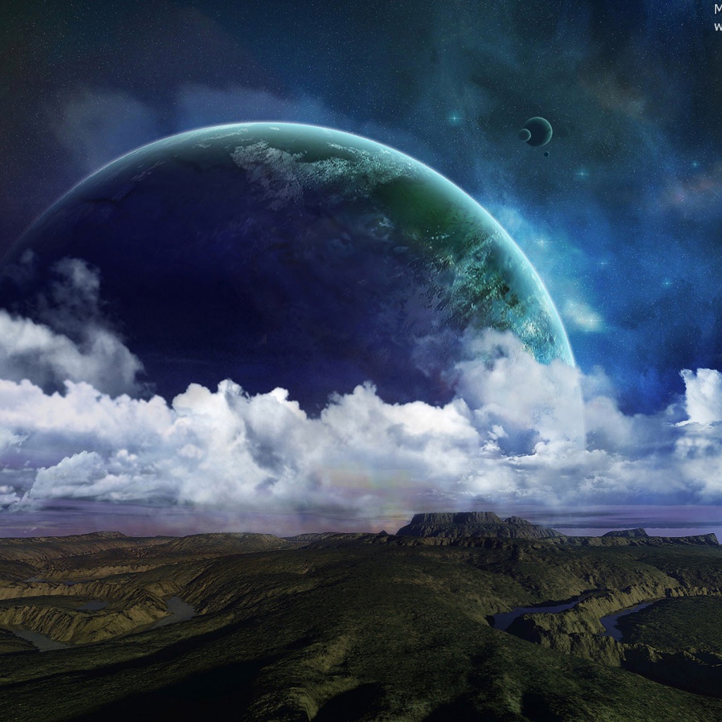 Планета за облаками