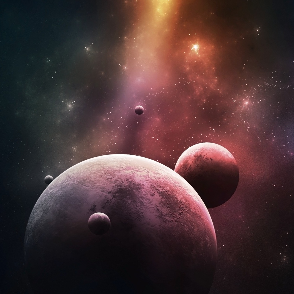 Планета со спутниками