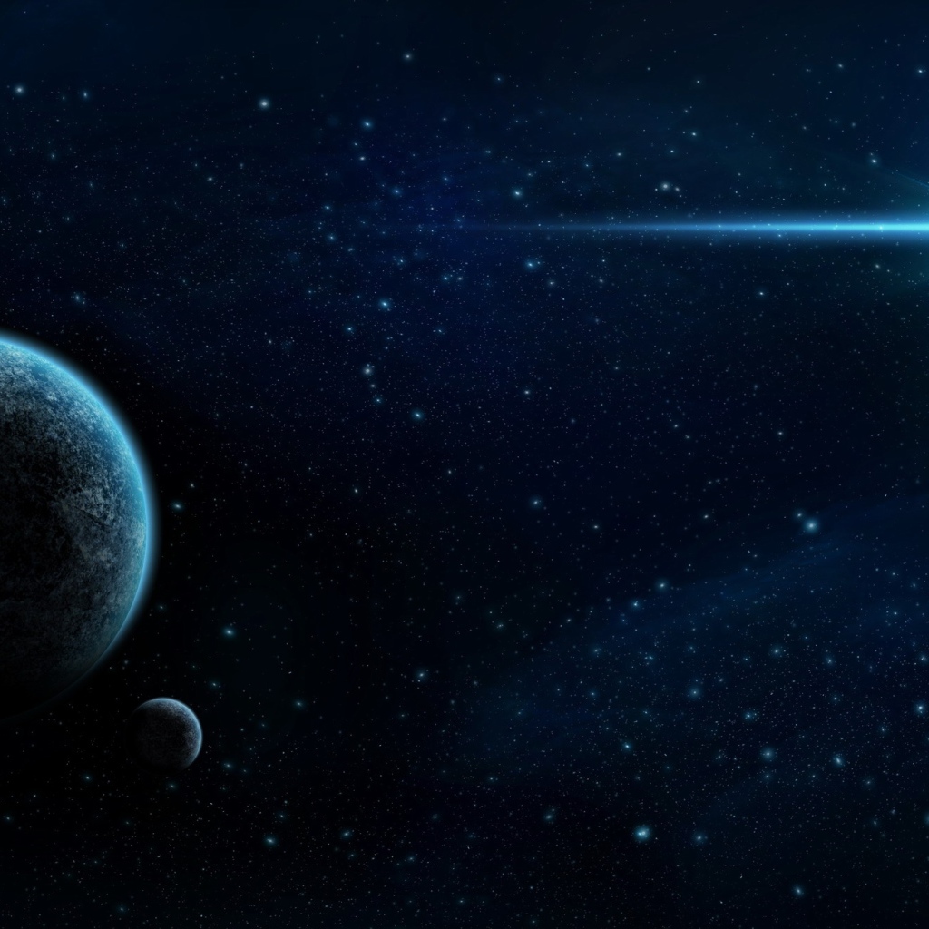 Планета со спутником