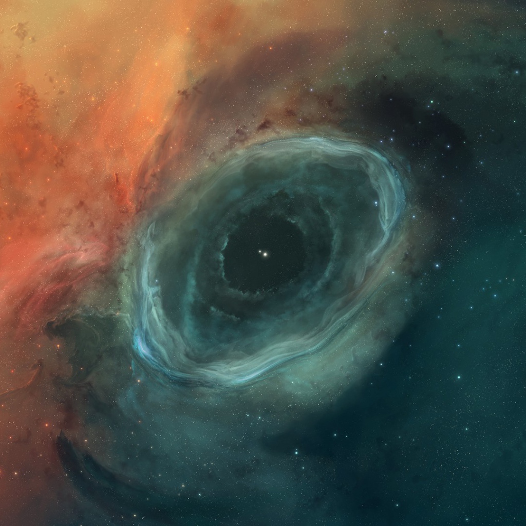 Двухцветная воронка