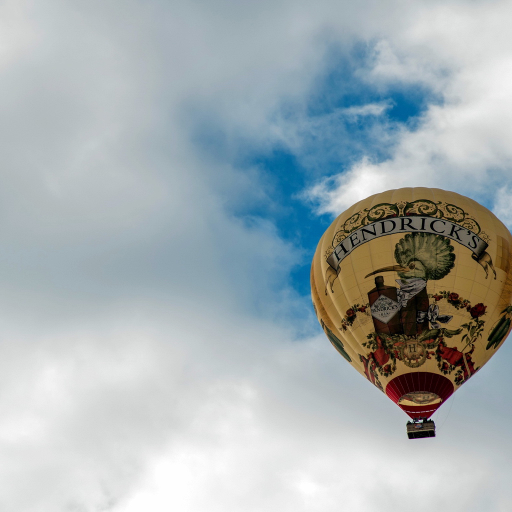 Воздушный шар с рисунком