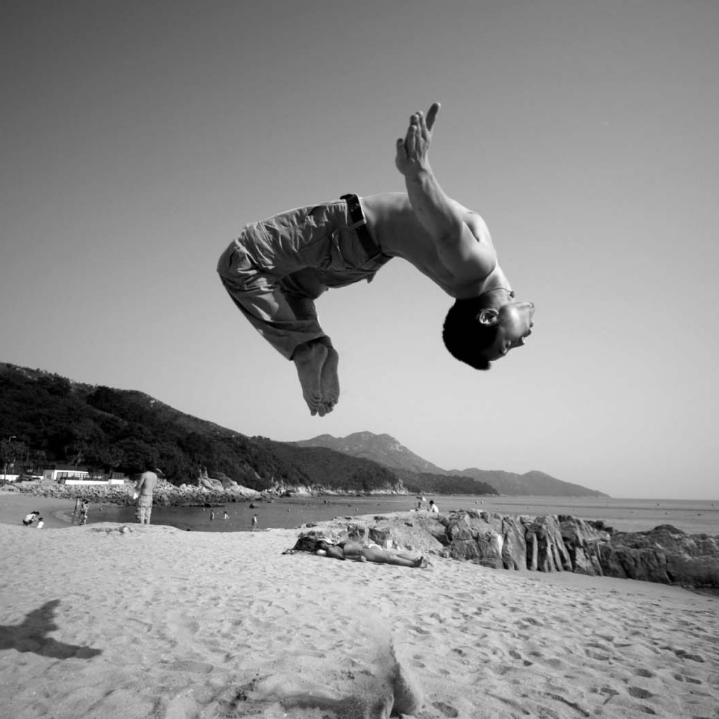 Пляж для паркура