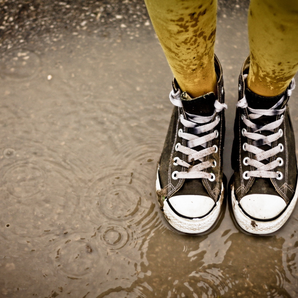 Кеды для дождливой погоды