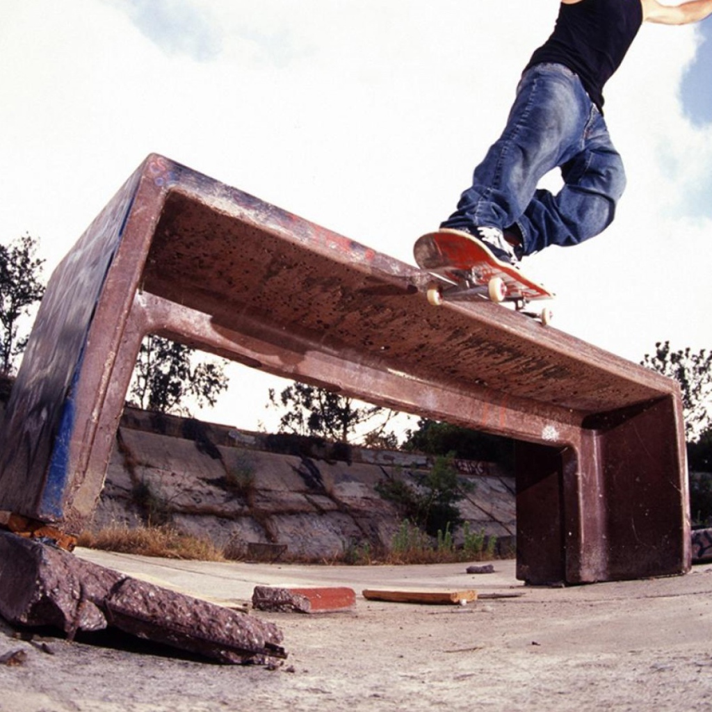 Катание на скейтборде