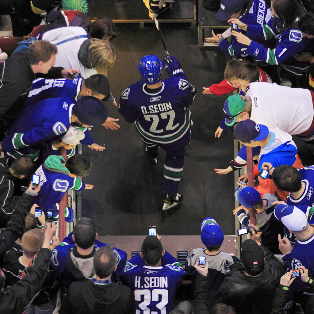 Известный игрок НХЛ Даниэль Седин