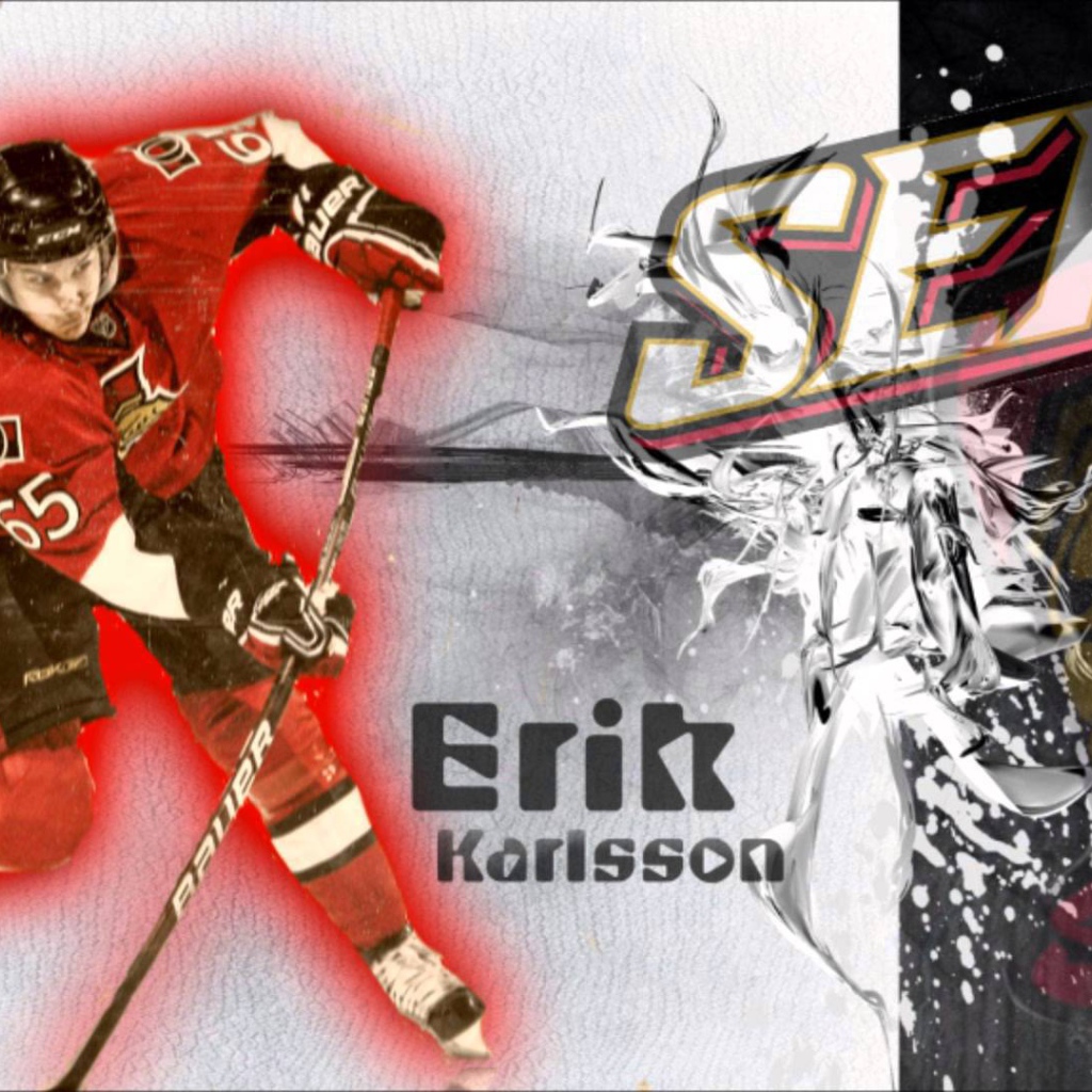 Известный игрок НХЛ Эрик Карлссон