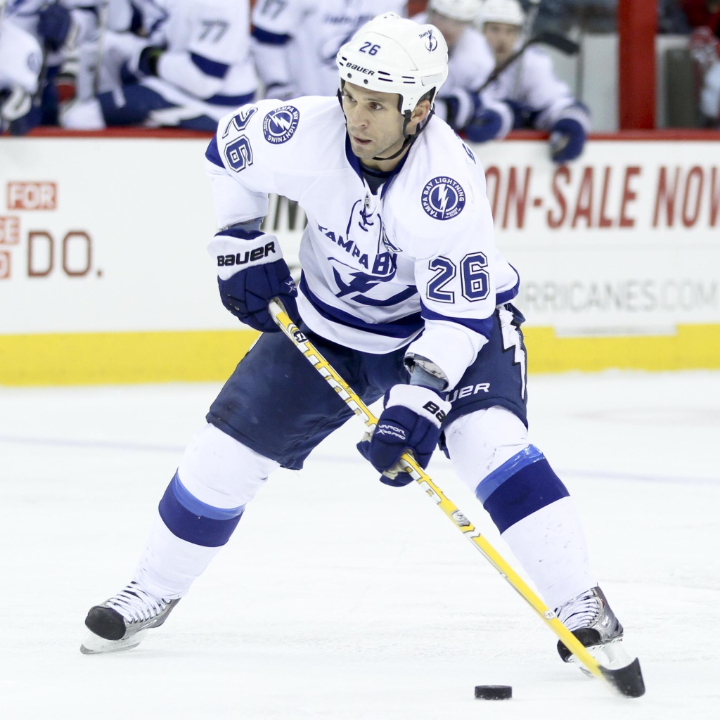 Известный игрок НХЛ Мартин Сент-Луис