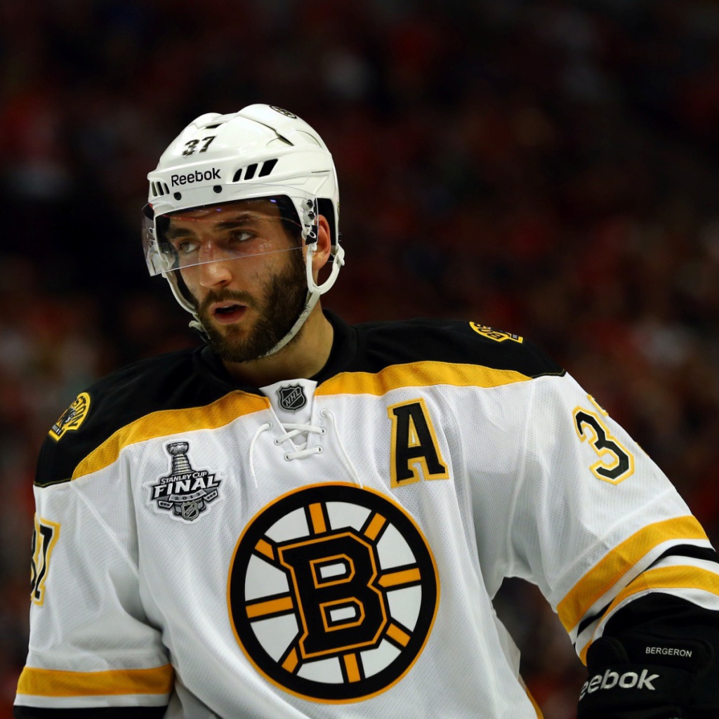 Хоккеист Бостона Патрис Бержерон