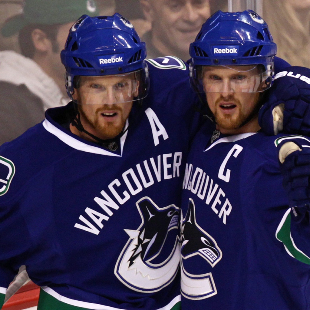 Хоккеист Даниэль Седин и его брат