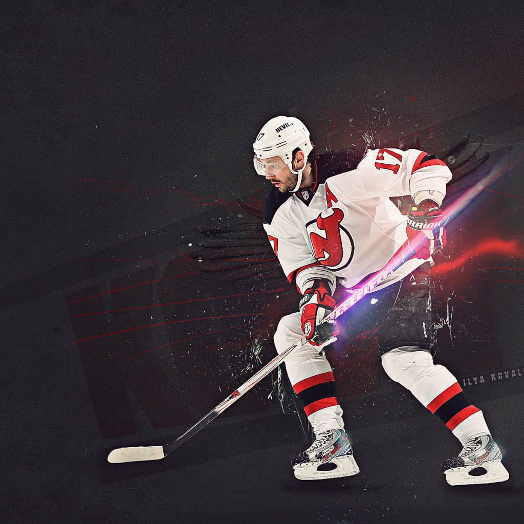 Илья Ковальчук на льду