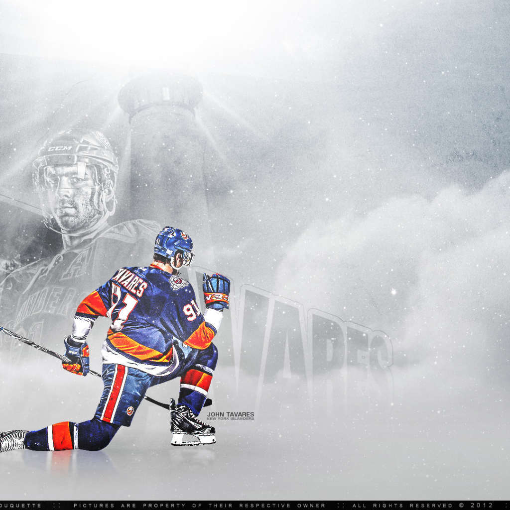 Джон Таварес на льду