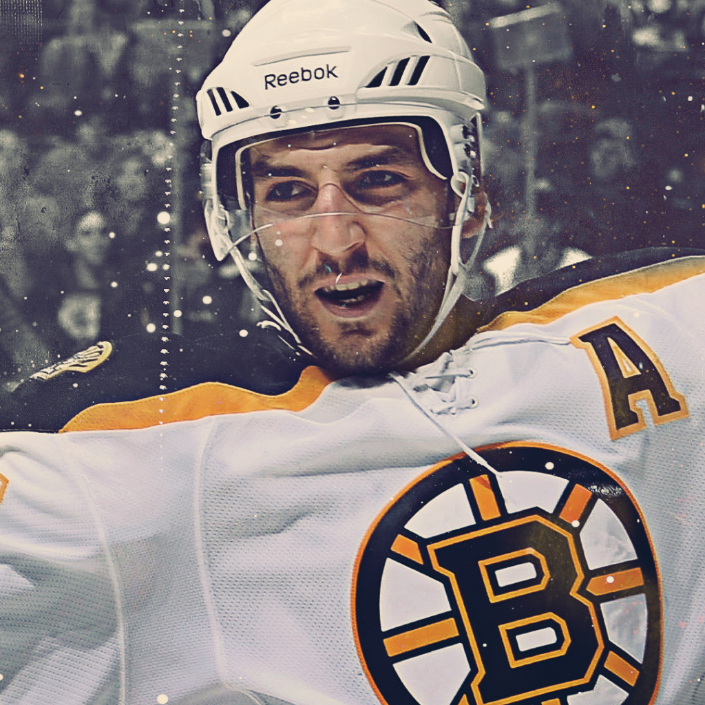 Патрис Бержерон на льду