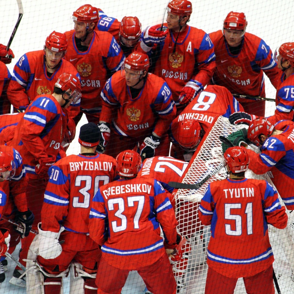 Российская хоккейная команда