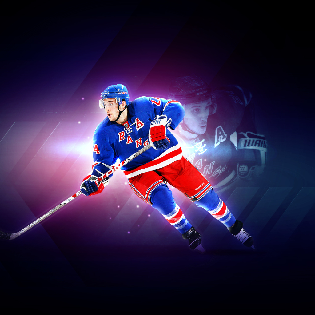 Райан Каллахан на льду