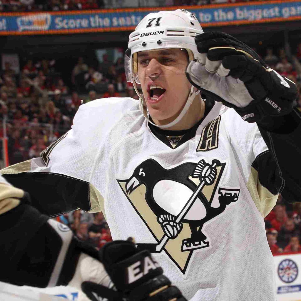 Хоккеист Питтсбурга Евгений Малкин