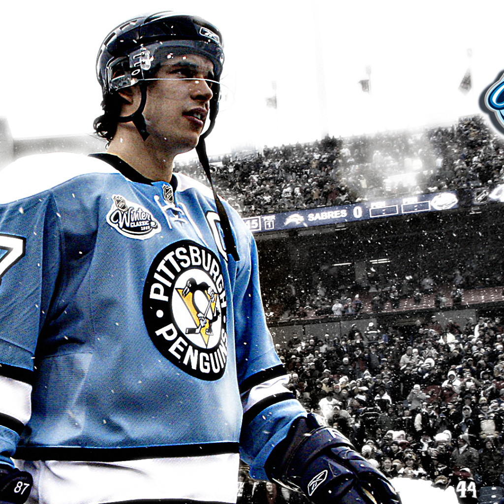 Сидни Кросби на льду