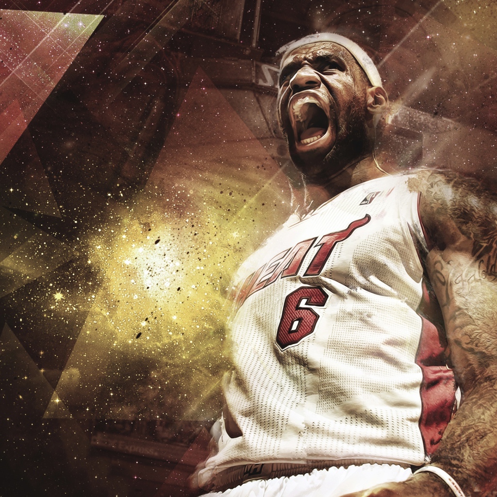 Баскетболист Леброн Джеймс