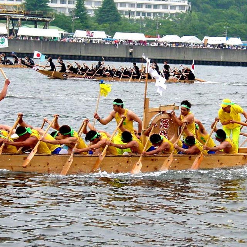 Гонки на лодках в Японии