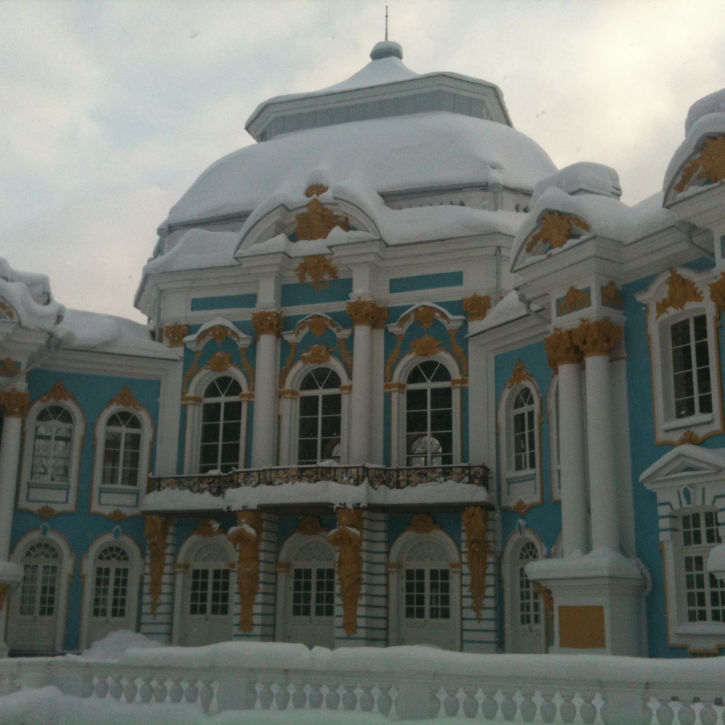 Снег в Санкт-Петербурге 