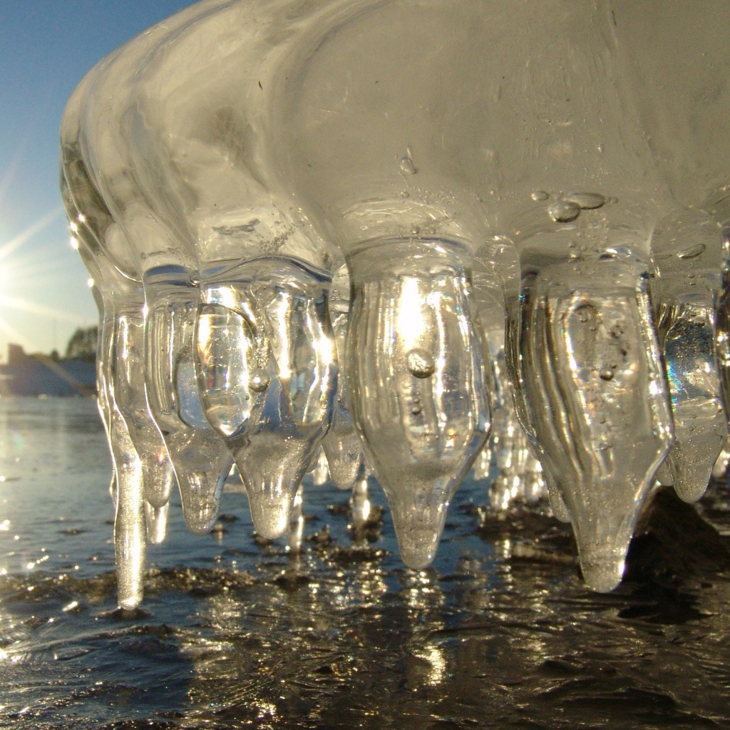 	   Ice figures in winter