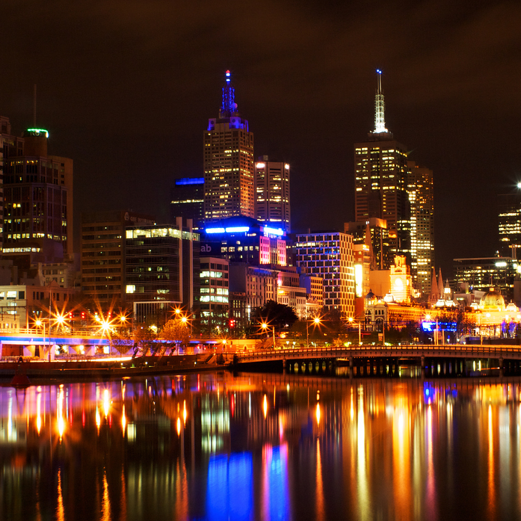 Огни ночного города