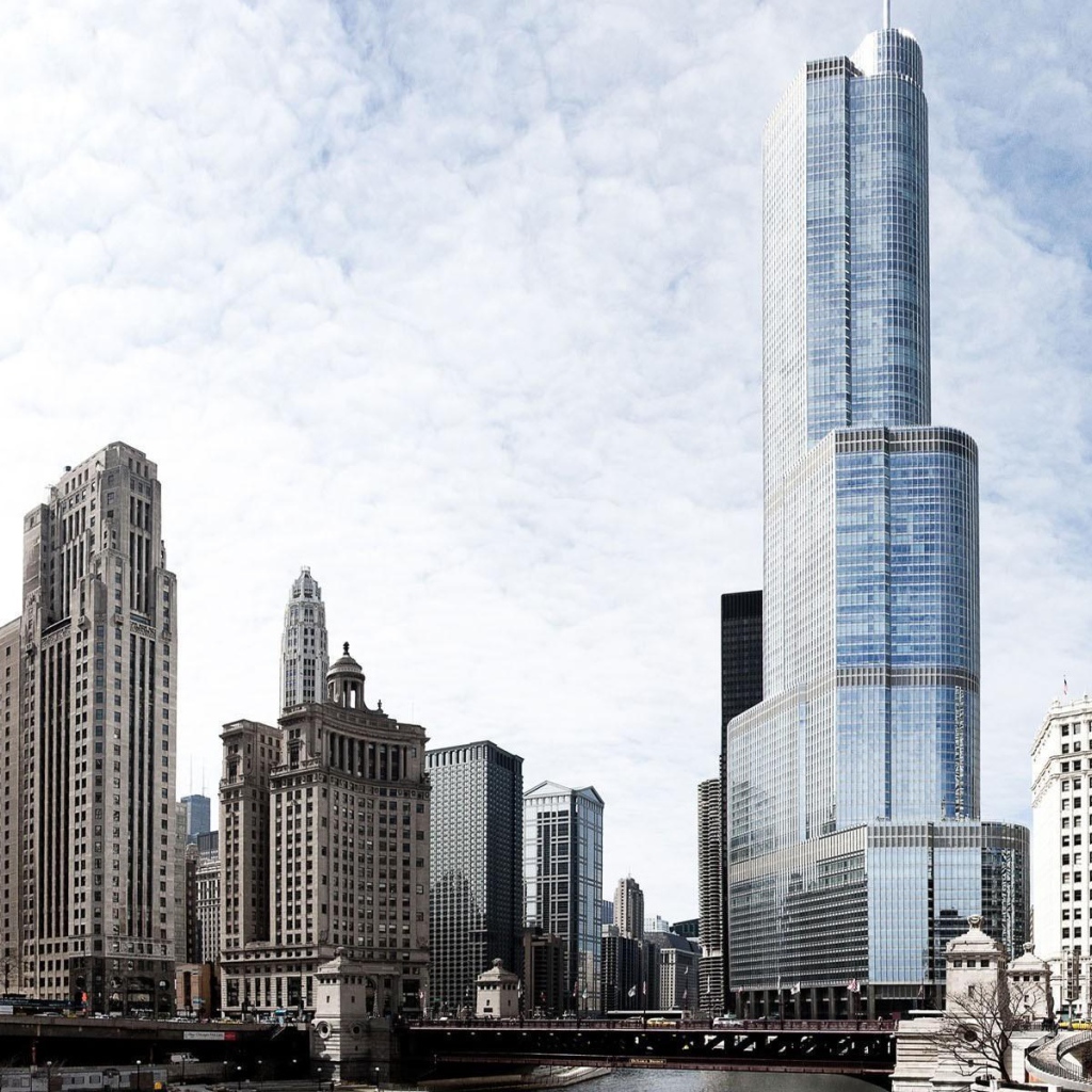 Небоскребы в городе