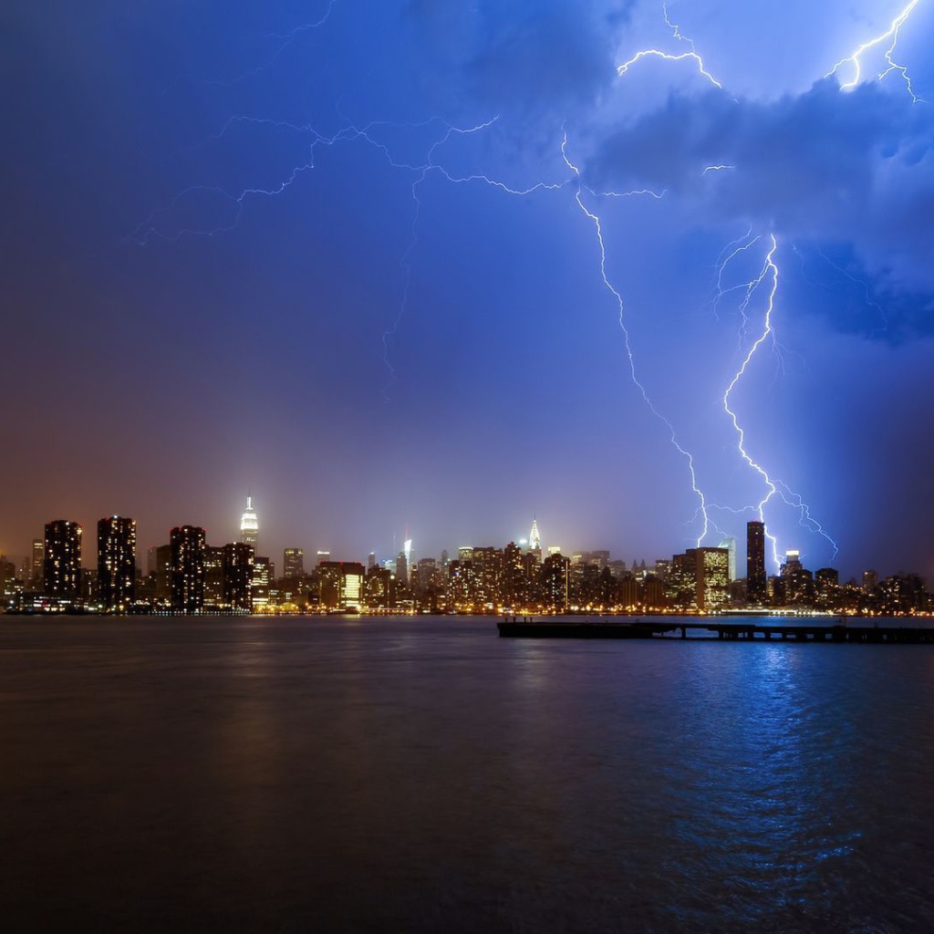 Гроза в Нью-Йорке