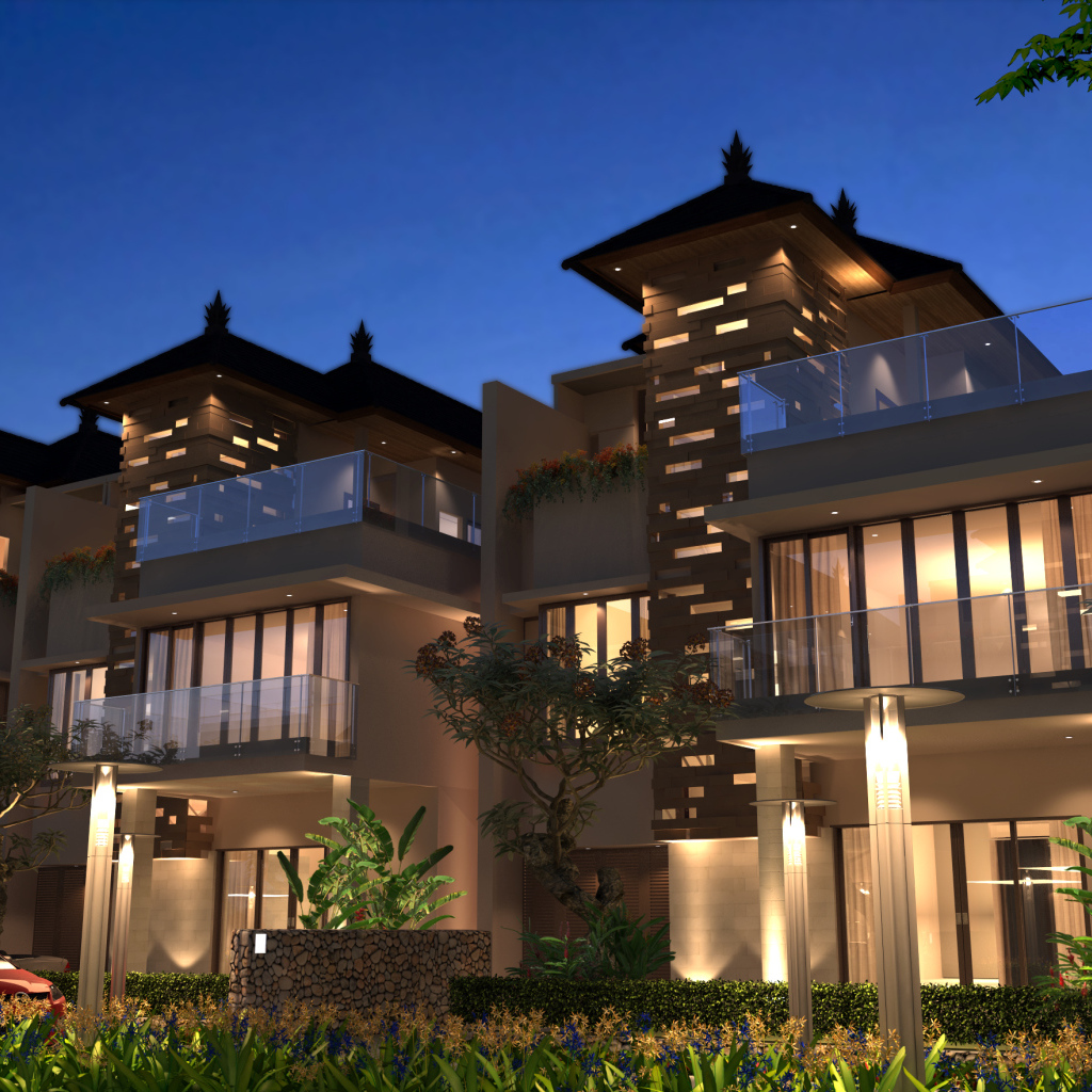 Жилой дом на курорте Бали