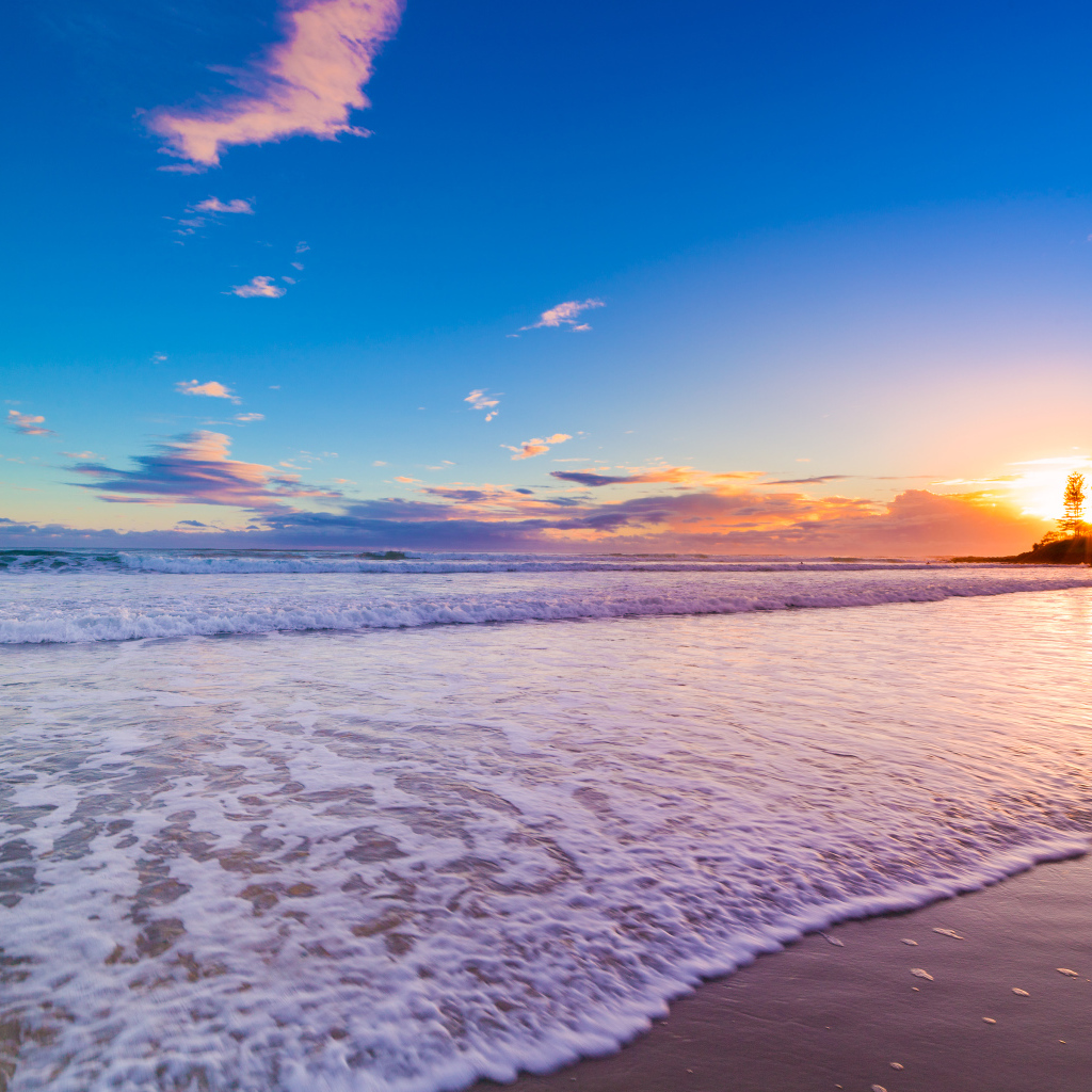 Красивый рассвет в Австралии