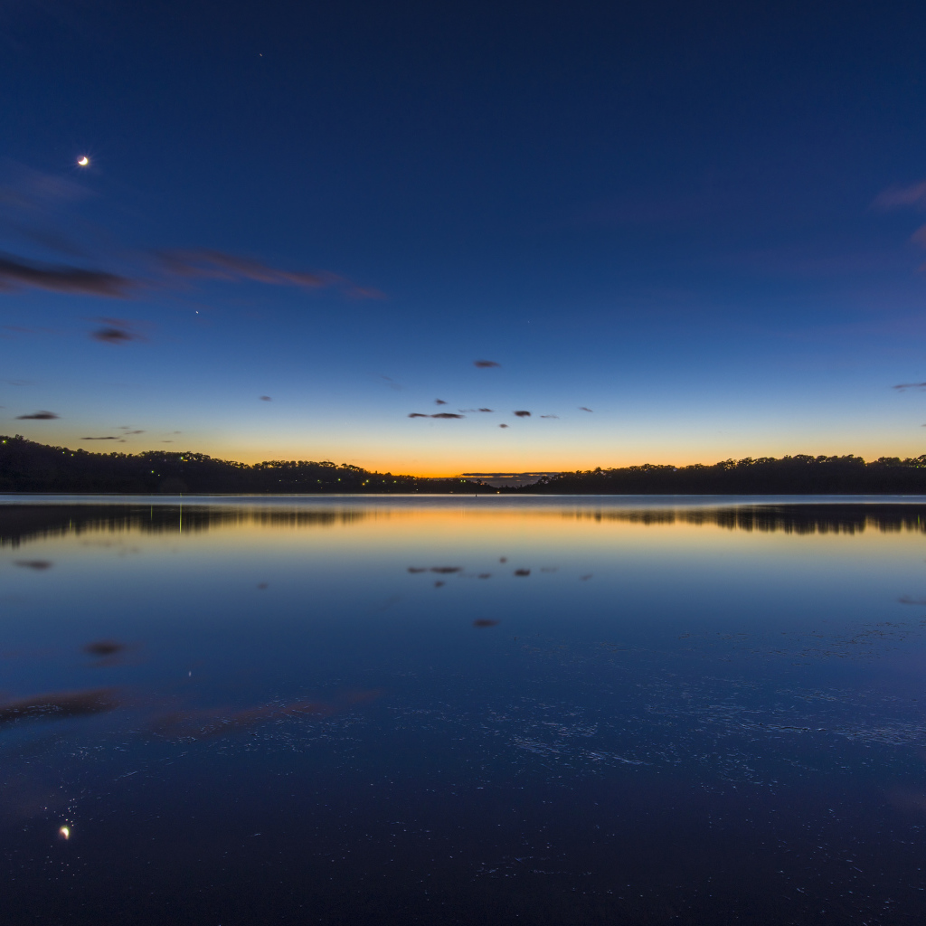 Озеро в Сиднее, Австралия
