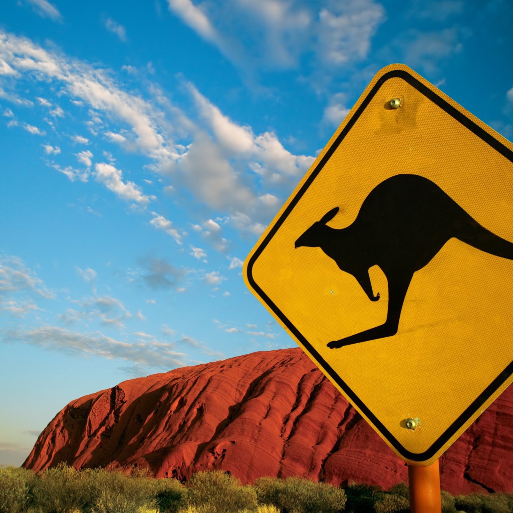 Дорожный знак Австралии