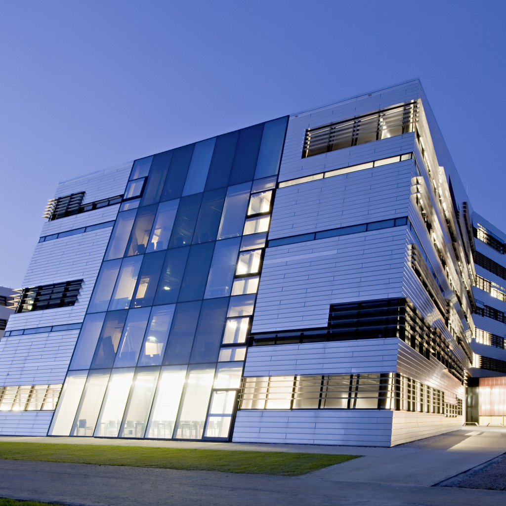 Красивое здание в городе Линц, Австрия