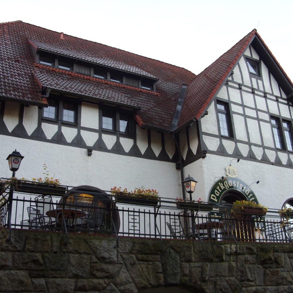 Кафе в городе Лэнгенфельд, Австрия