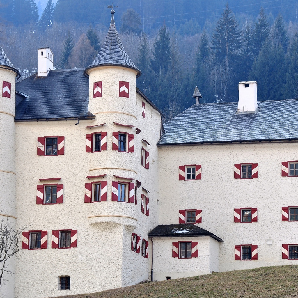 Замок на курорте Бад Хофгастайн, Австрия