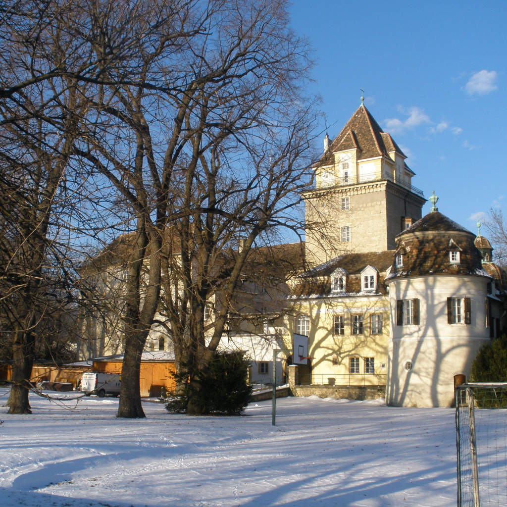 Замок на курорте Баден, Австрия