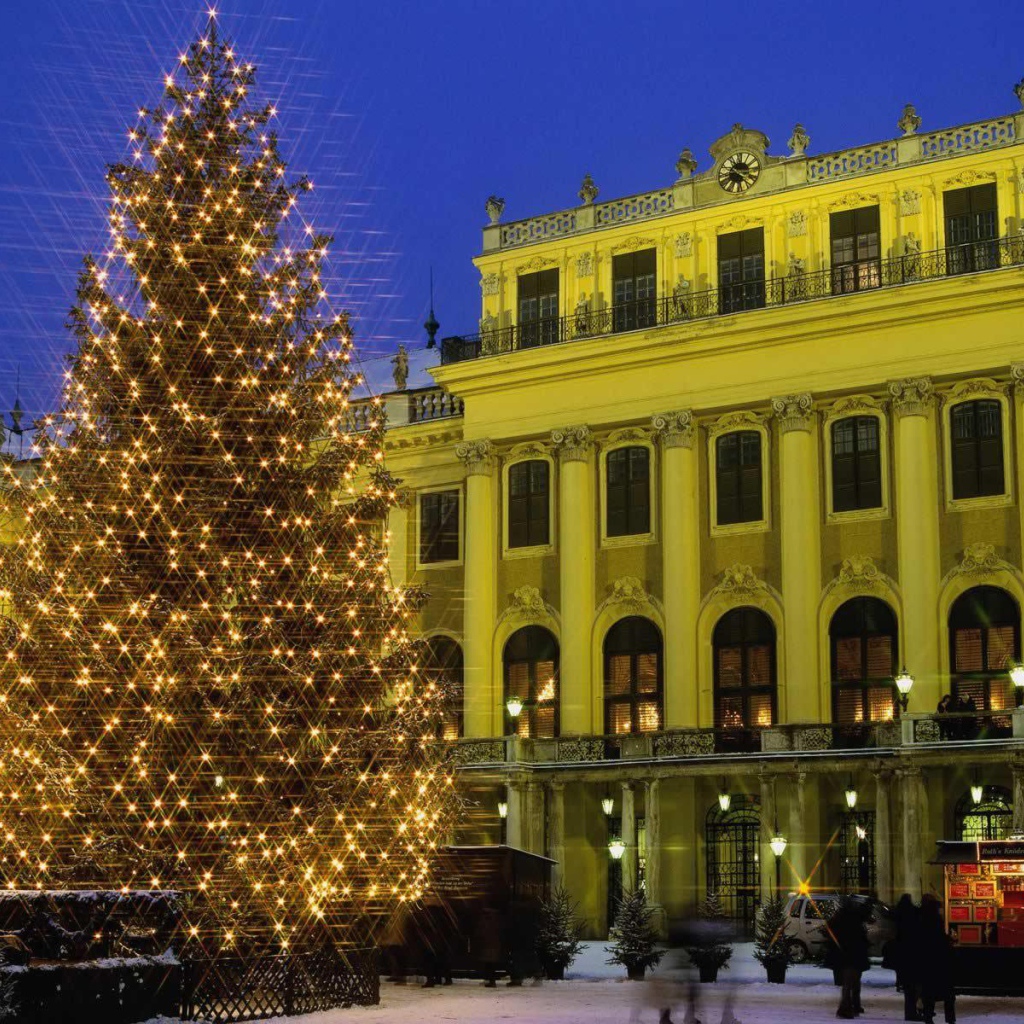 Рождество в городе Вена, Австрия
