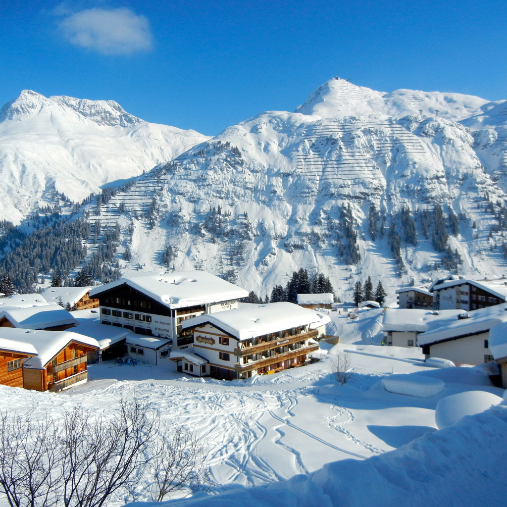 Гостиница на горнолыжном курорте Лех, Австрия