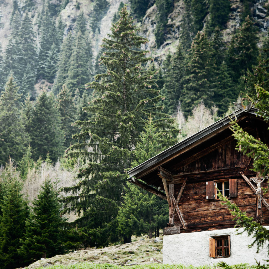 Хижина у подножия в городе Нойштифт, Австрия