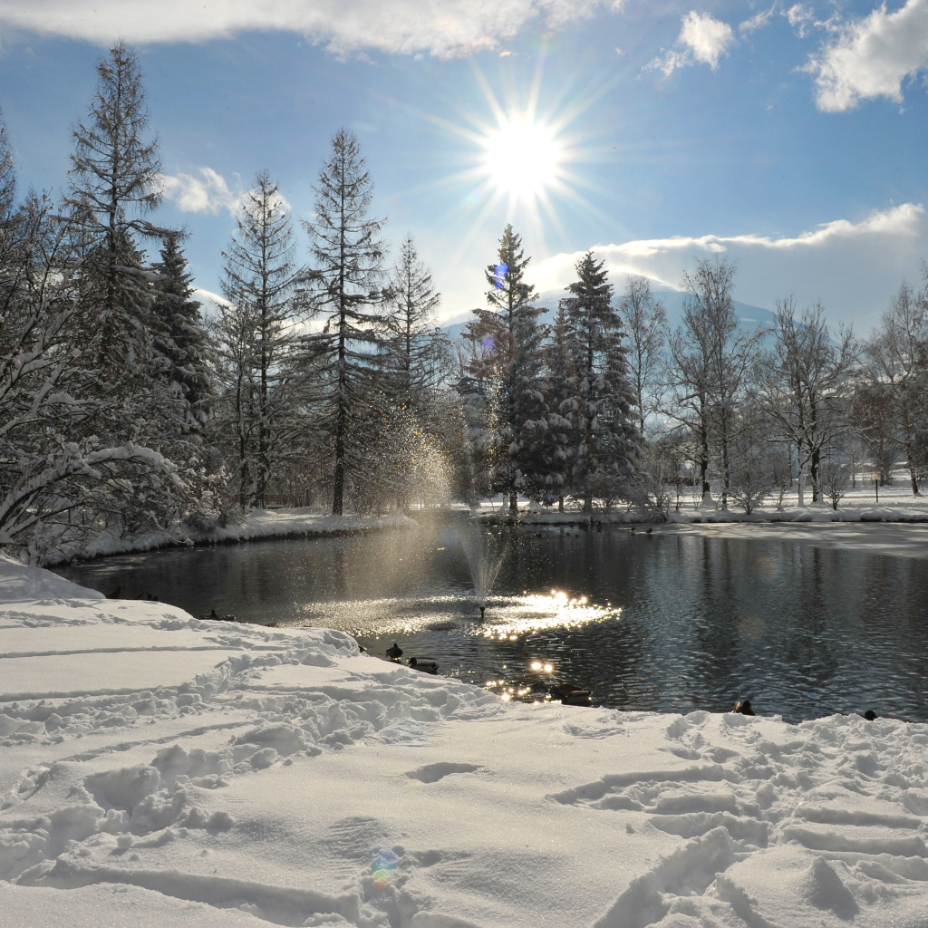 Озеро на курорте Бад Хофгастайн, Австрия