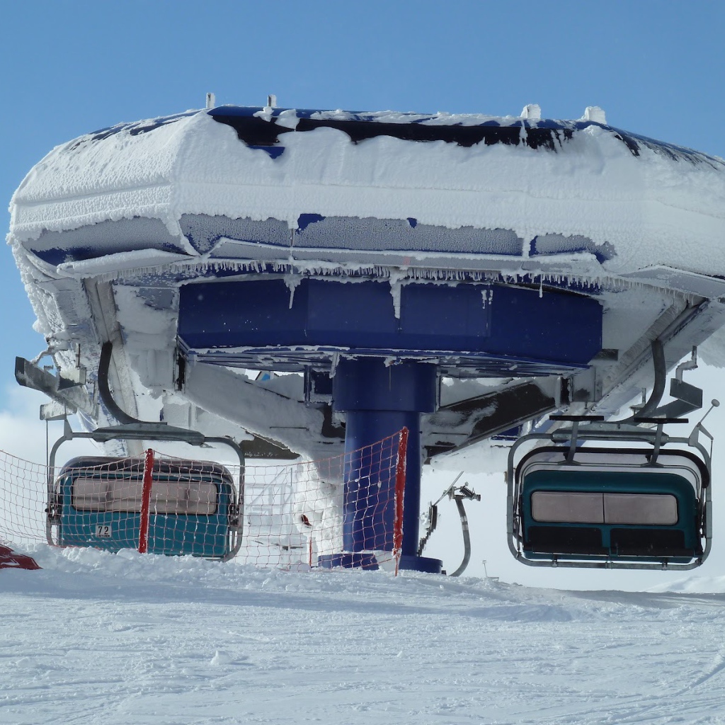 Подъемник на горнолыжном курорте Сант Антон, Австрия