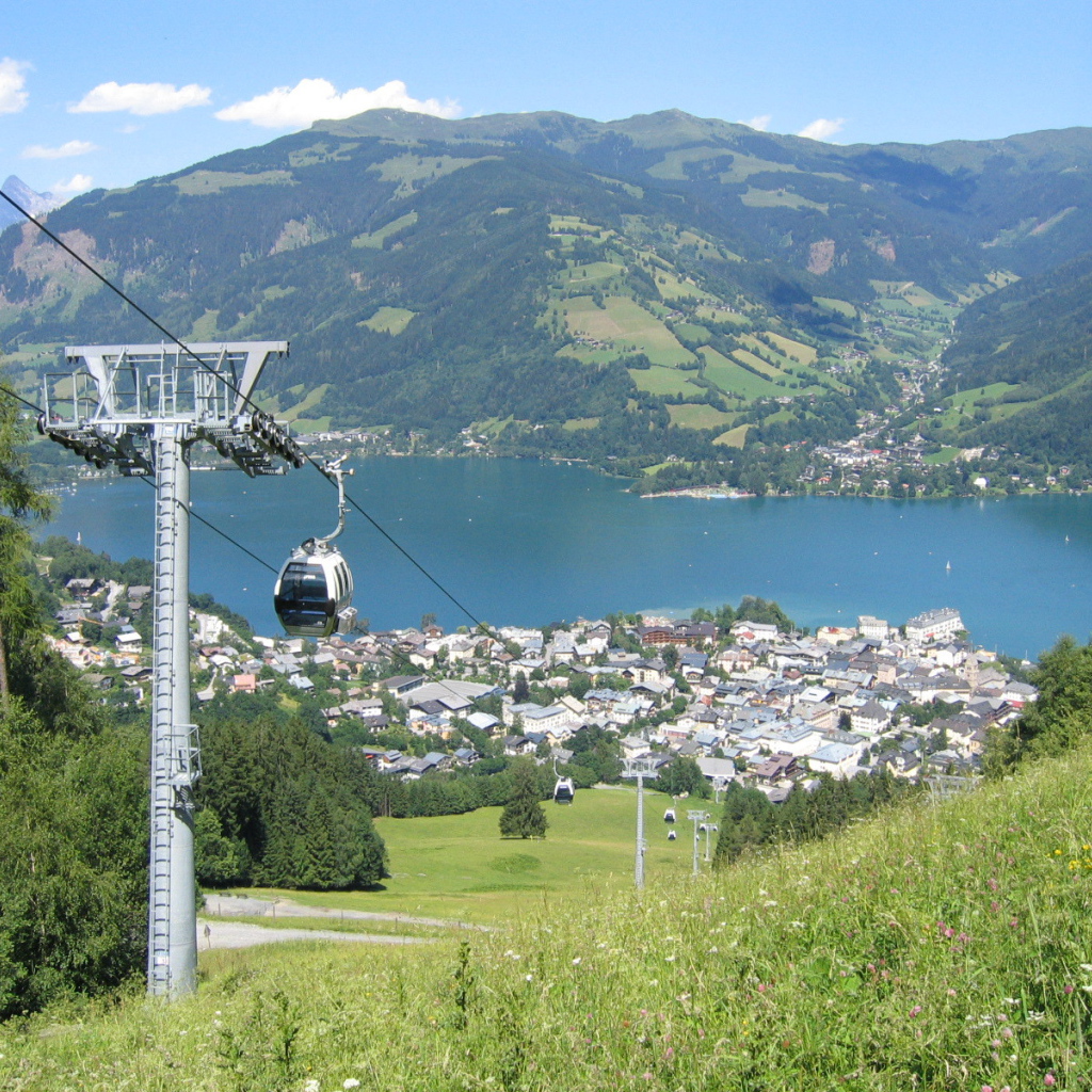 Подъемник на курорте Цель-ам-Зее, Австрия