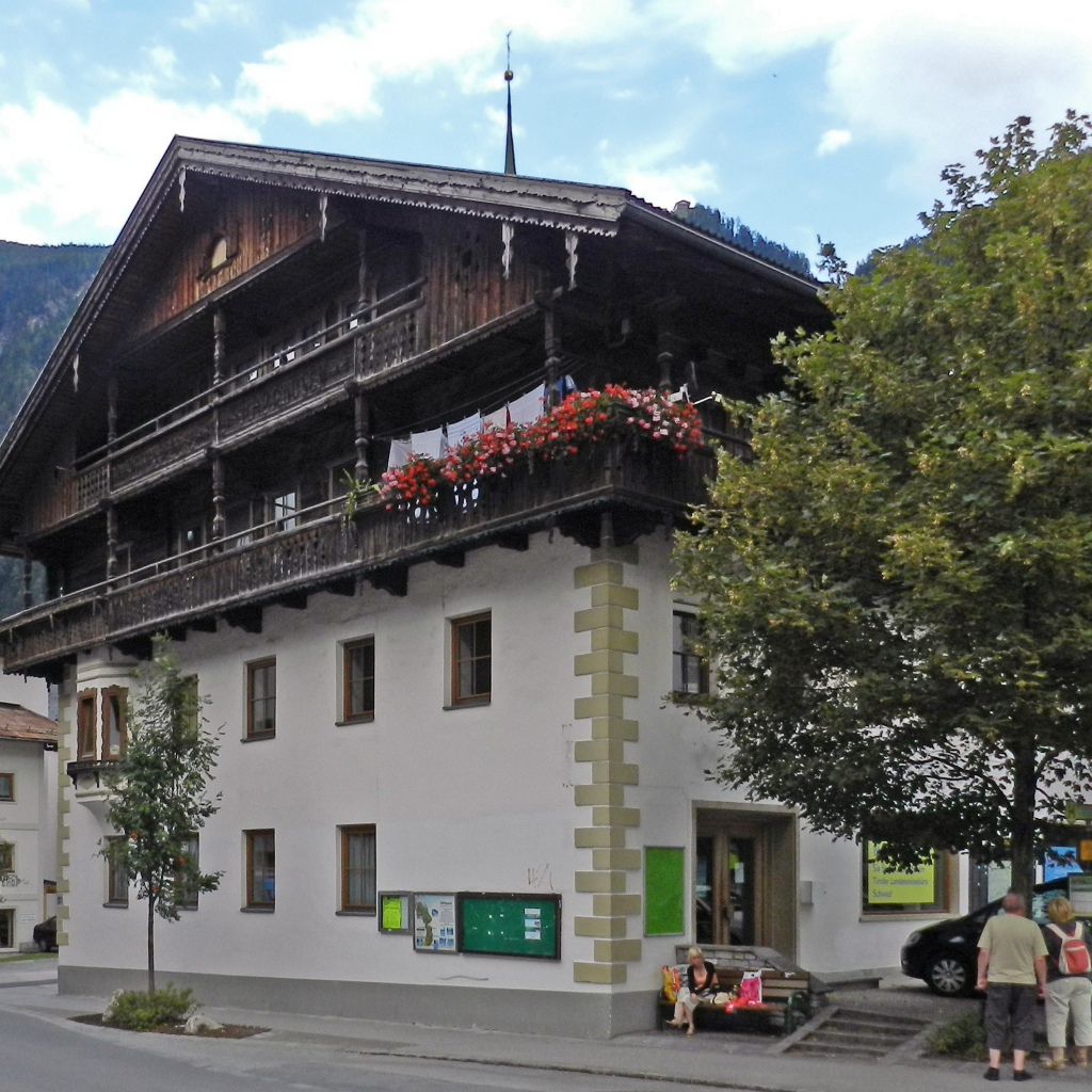 Старинный дом на горнолыжном курорте Майрхофен, Австрия