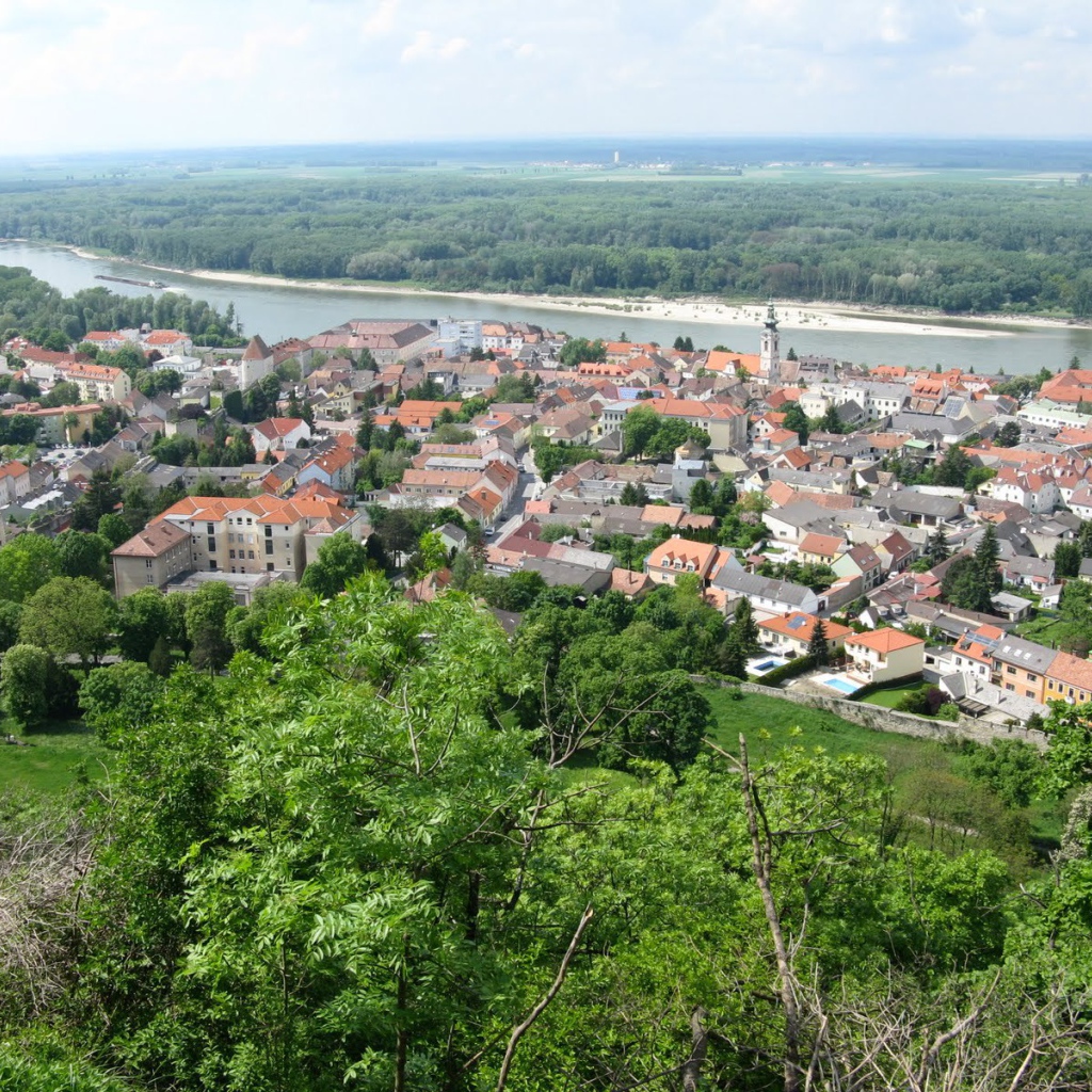 Панорама города Гайнберг, Австрия