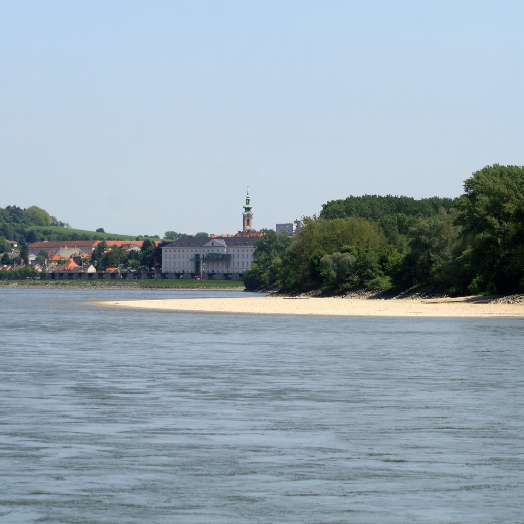 Река в городе Гайнберг, Австрия